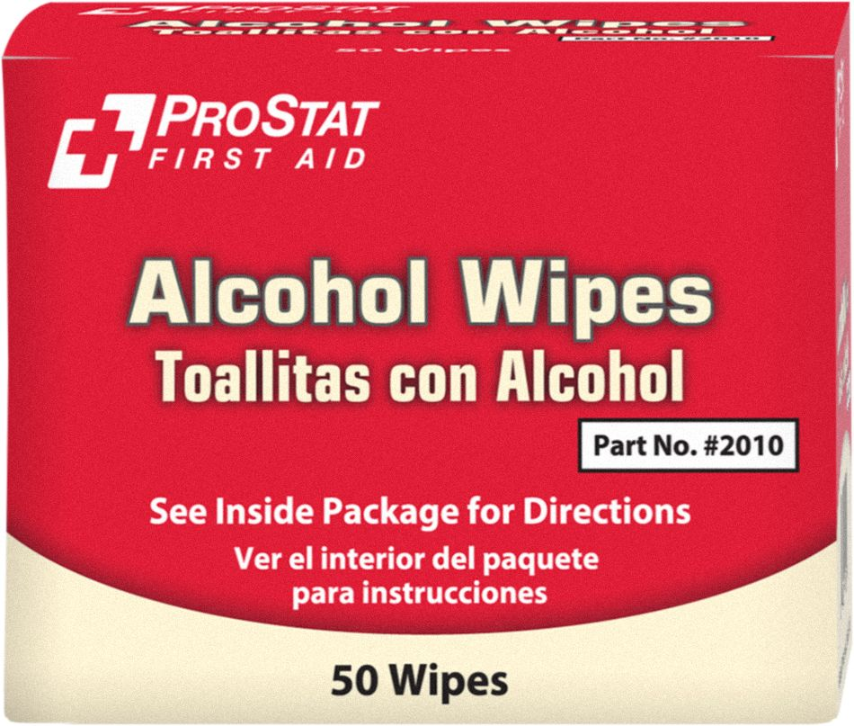 0732 Alcohol Wipes Bx