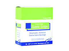 0749 Heavy Woven Elastic Strip Latex Free 7/8" X 3" 50 Ea. Box