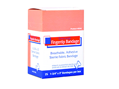 0713 Heavy Woven XL Elastic Fingertip Bandage Latex Free 25 Ea. Per Box