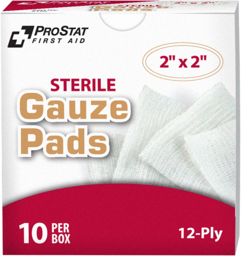 0910 Sterile Gauze Pads 2" x 2"