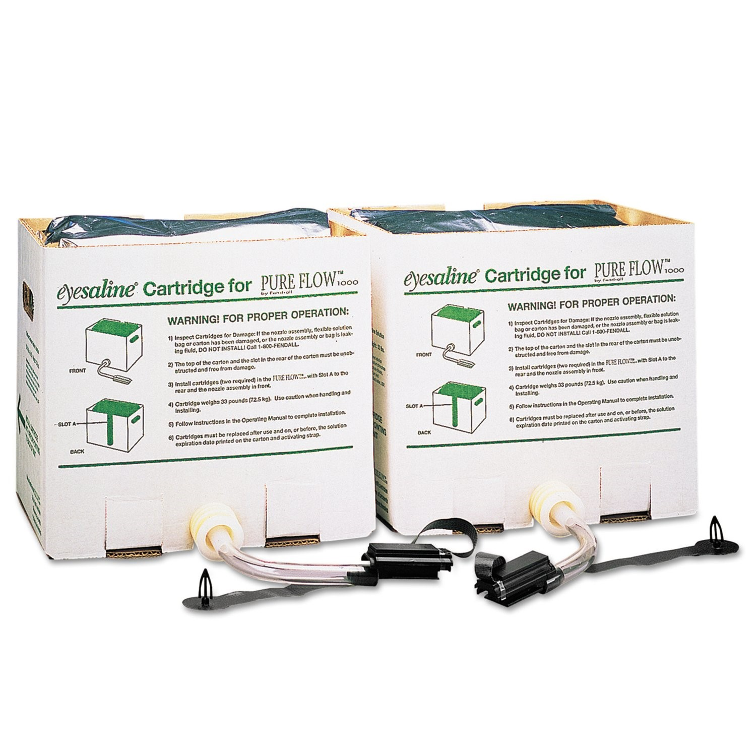 8004 Pure Flow 1000® Recommended Refills & Accessories, 3.5 gal, Tri-Lingual, Set of 2