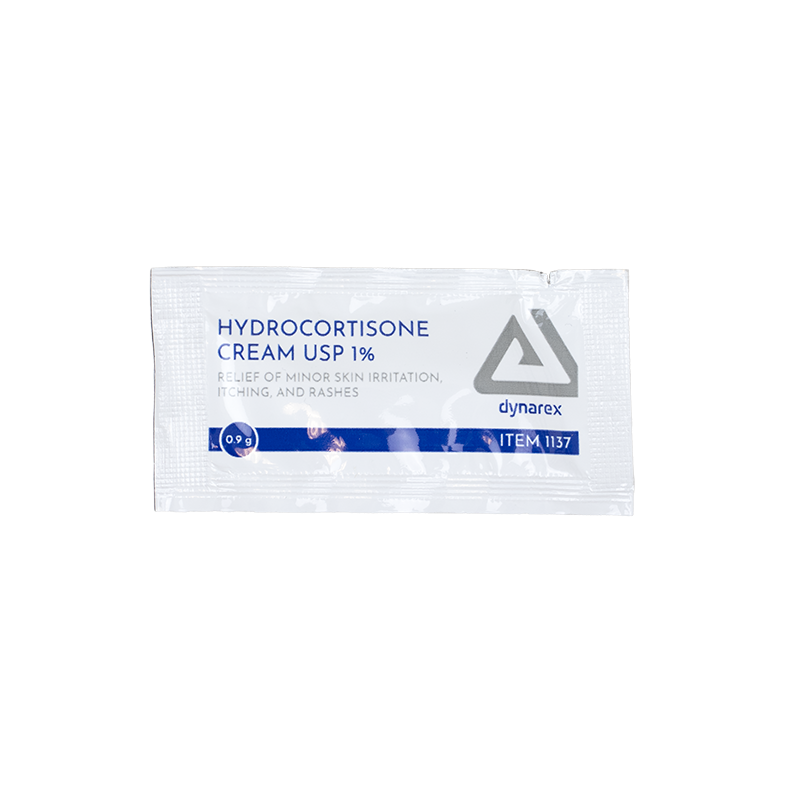 1016 Hydrocortisone Cream 1% 1/32 OZ 10 Ea. Quick Pack
