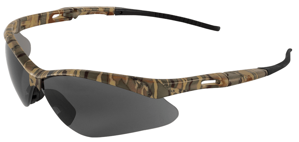 BH2213AF Spearfish® Smoke Anti-Fog Lens, Camouflage Frame Safety Glasse