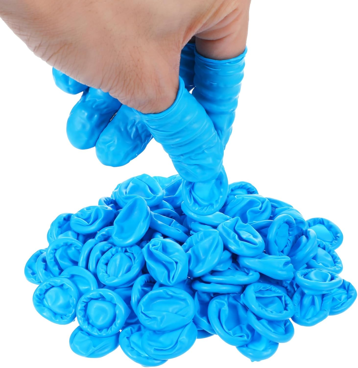 1032 Finger Cott Latex Med. 144/BX