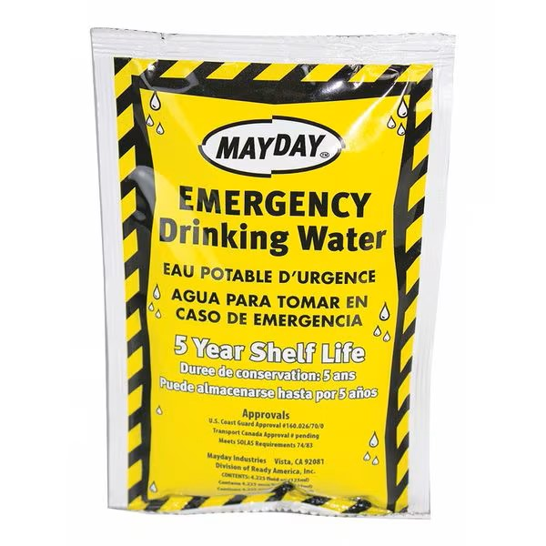78804 Emergency Water Pouch 125 ML
