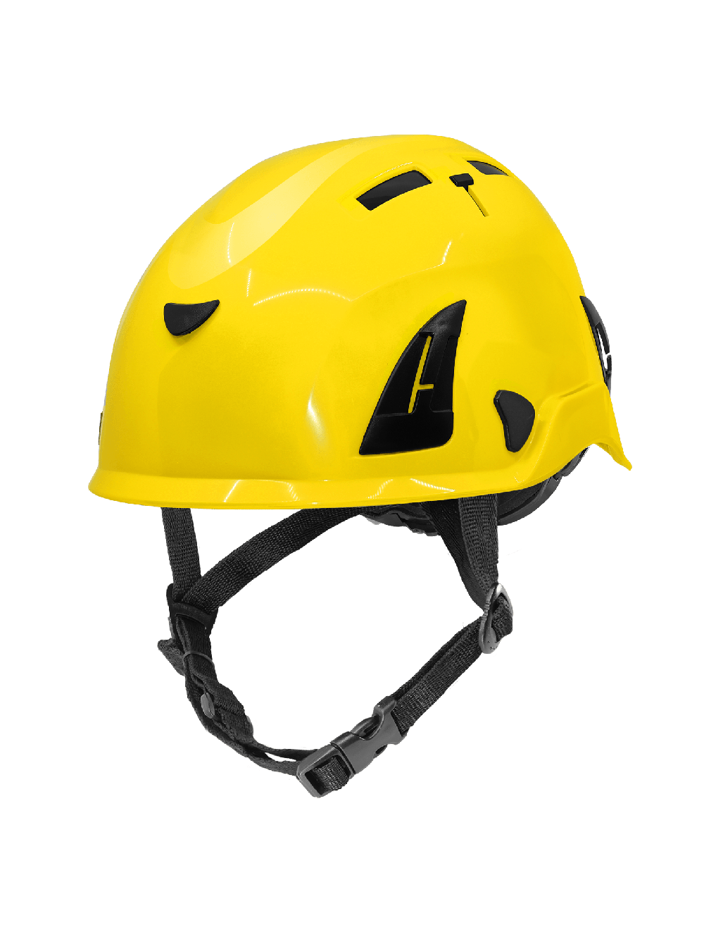 HH-CH2-Y Bullhead Safety™ Climbing Helmet Yello Type 2 Four-Point Chin Strap, Ratchet Suspension