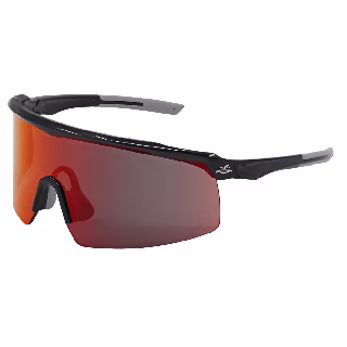 Whipray Red Mirror Lens PFT Safety Glasses