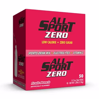 All Sport Zero Sugar-Free Powder Drink Mix, Fruit Punch Flavor
