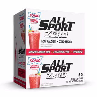 All Sport Zero Sugar-Free Powder Drink Mix, Cherry Limeade Flavor