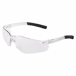 511 Clear Lens, Frosted Clear Frame Safety Glasses