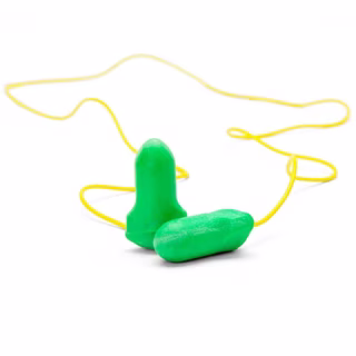 Honeywell MAX Lite Green Earplugs, Corded