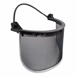 Mesh Face Shield with Bracket (Full Brim Compatible)