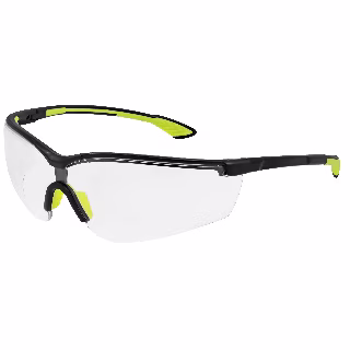 Chromis™ Clear Performance Fog Technology Lens, Shiny Black Frame Safety Glasses