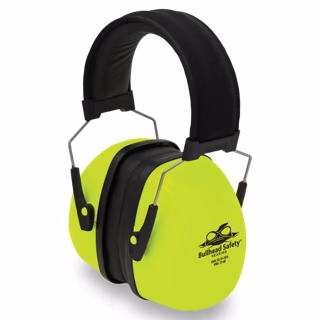 Bullhead Safety® Hearing Protection Premium High-Visibility Padded Band NRR 27 dB Earmuffs