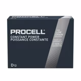 D Cell  12 Pack Procell Battery, Non-Rechargeable Alkaline, 1.5 V, D