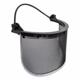 Mesh Face Shield with Bracket (Full Brim Compatible)