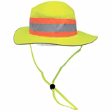 FrogWear® HV High-Visibility Yellow/Green Ranger/Safari Hat